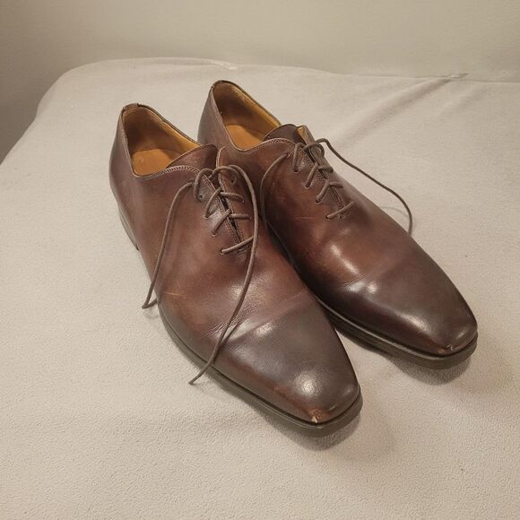Magnanni Diversa Brown Shoes Size 11 - Picture 1 of 6